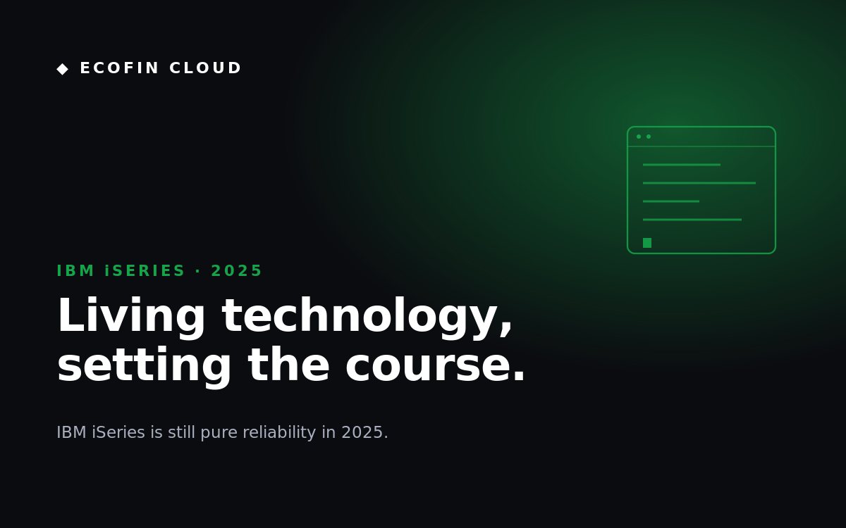 IBM iSeries in 2025: A Living Technology That Still Sets the Course